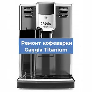 Замена прокладок на кофемашине Gaggia Titanium в Челябинске